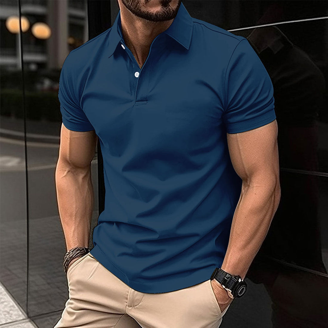 Summer Staple: Elevating Your Style with a Short Sleeve Polo Shirt
