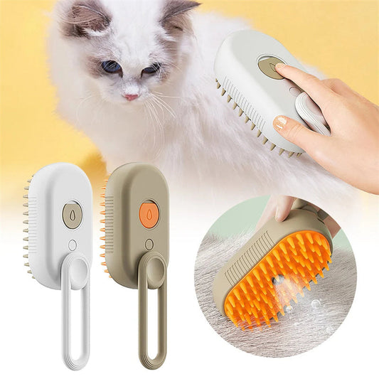 The Ultimate Pet Grooming Solution: Discover the 3-in-1 Electric Spray Cat Steam Brush