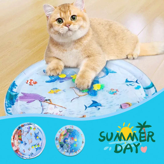Keep Your Furry Friends Cool and Comfortable This Summer with the Innovative Summer Cooling Pet Water Bed Cushion
