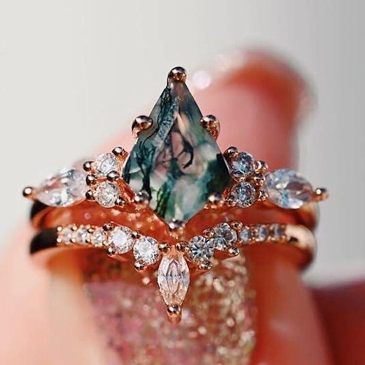 Your Style with These Stunning 2pcs Fashion Rings