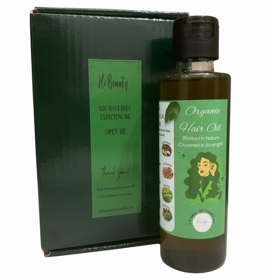 Pure Organic Hair Oil – 100% Natural Hair Care