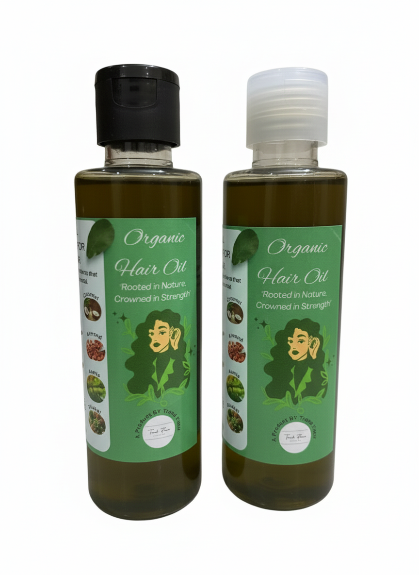 Pure Organic Hair Oil – 100% Natural Hair Care