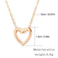 love-rose -gold-necklace