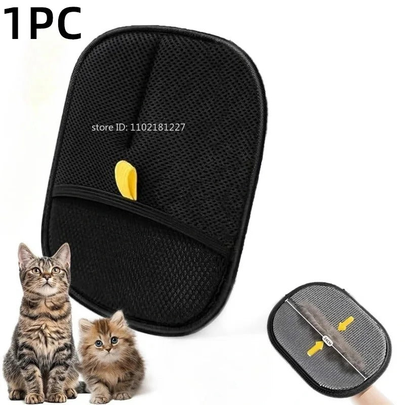 Pet Hair Removal Glove – Reusable Grooming Tool for Dogs & Cats