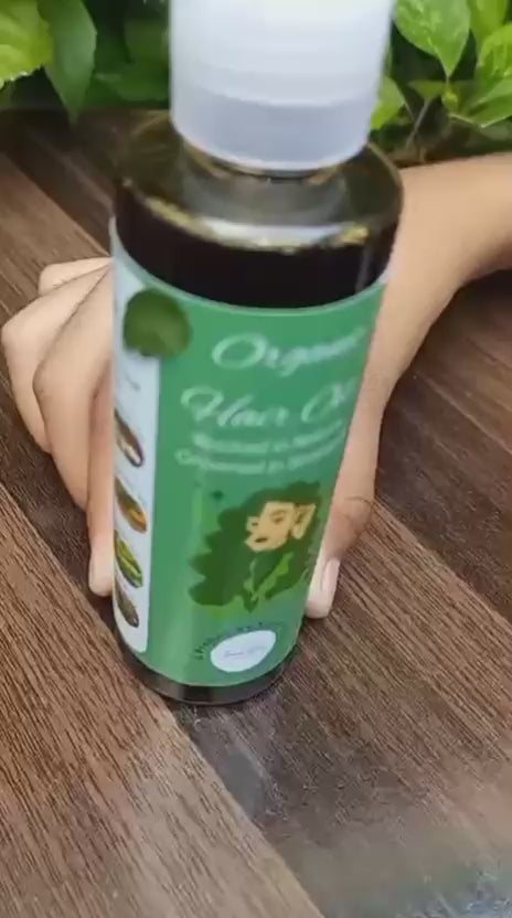 Pure Organic Hair Oil – 100% Natural Hair Care